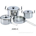 Msr Quick 2 System Cookset Compact BBQ Cookware with Pots and Fry Pan Supplier